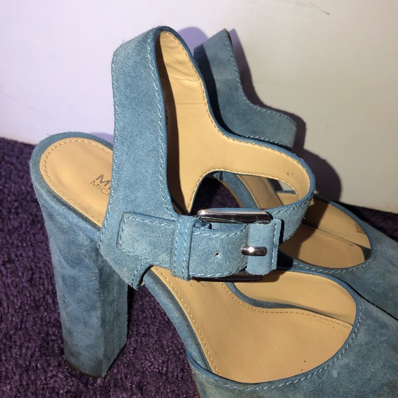 Michael kors blue heels - Picture 6 of 10